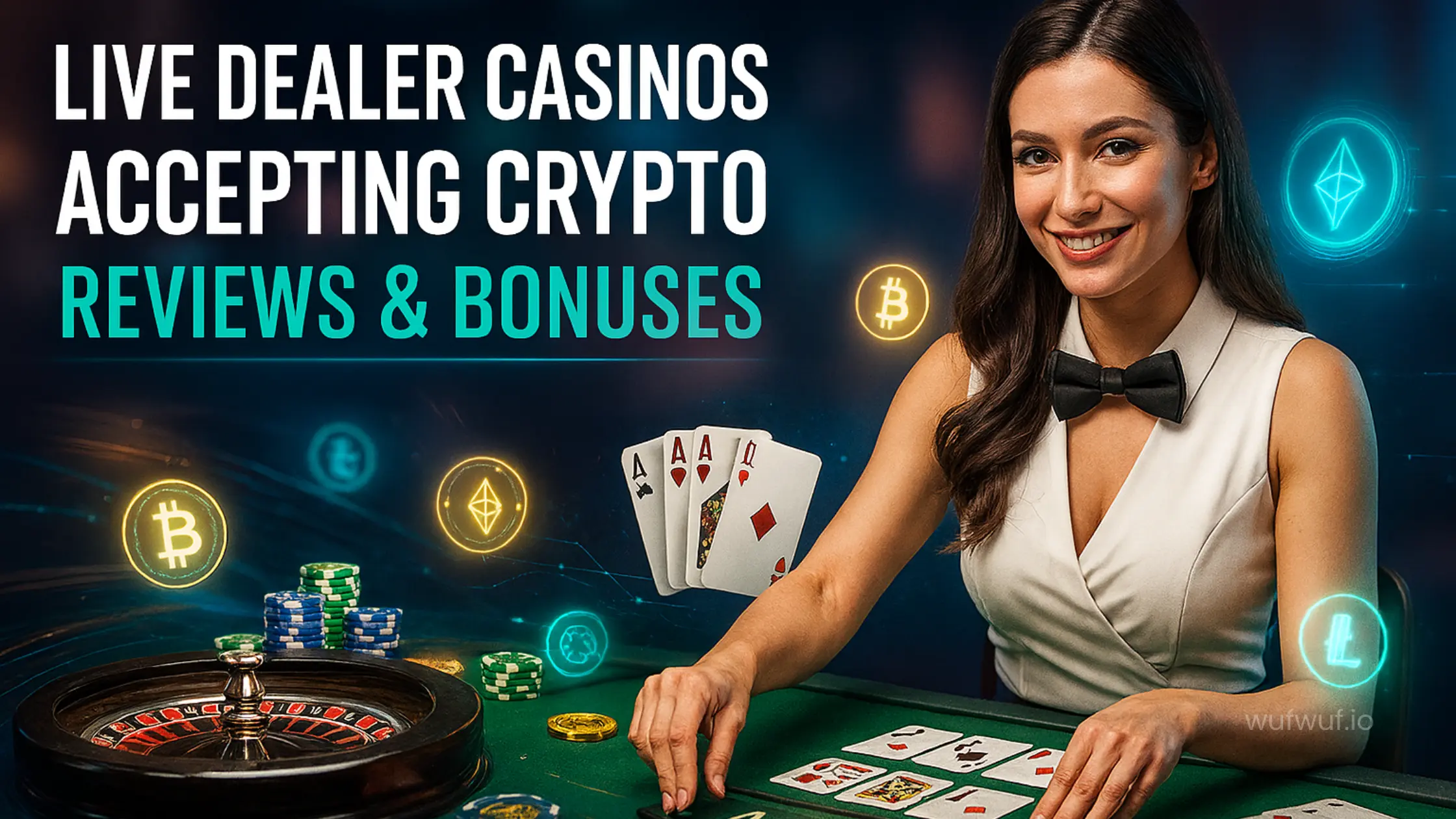 Live Dealer Casinos Accepting Crypto: Reviews & Bonuses