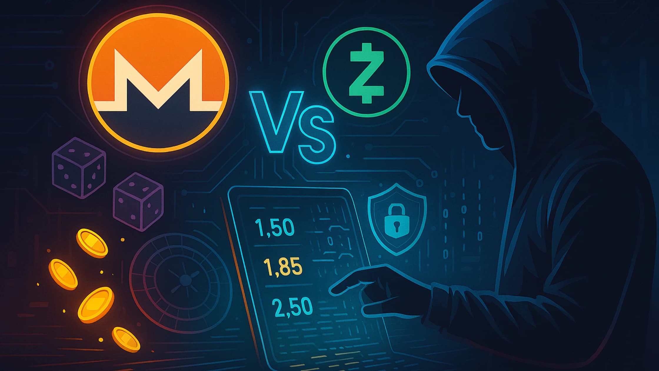 Privacy Coins for Betting: Monero vs. Zcash for Ultimate Anonymity